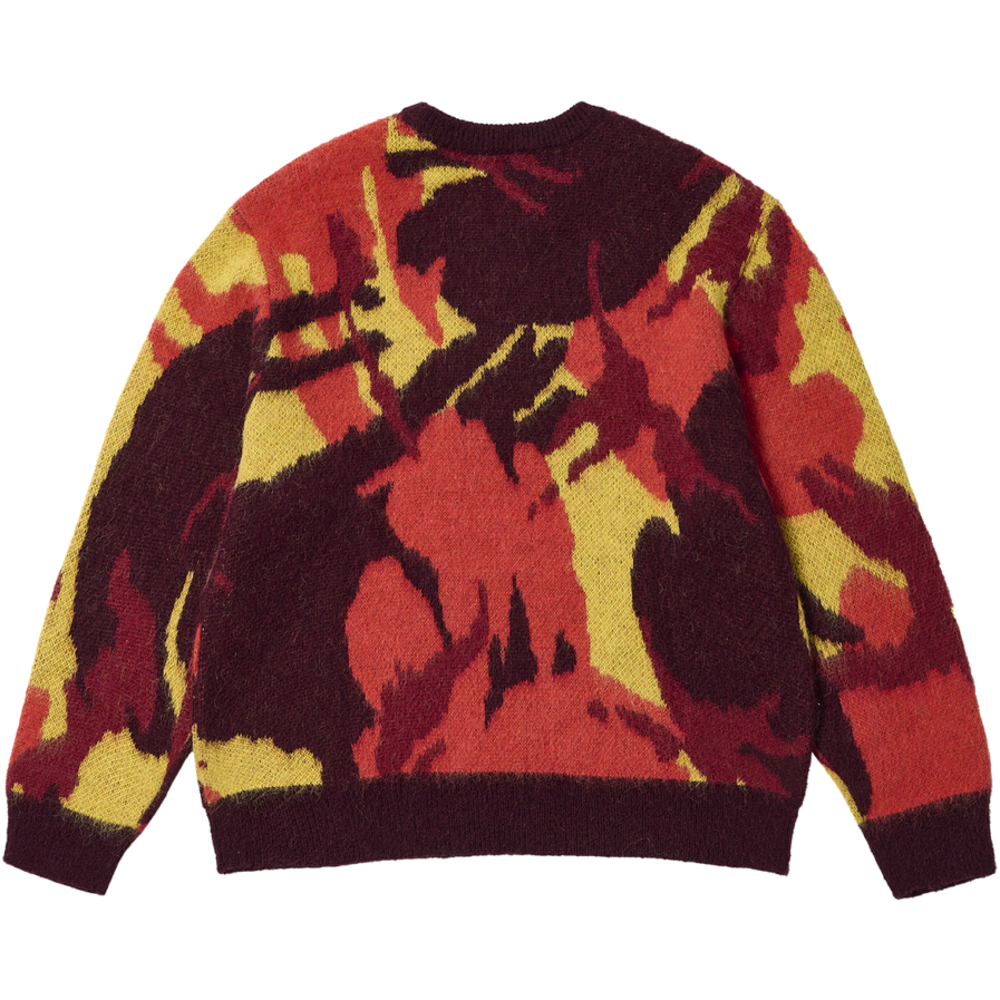 Thumbnail HAIRY CAMO KNIT FIRE one color