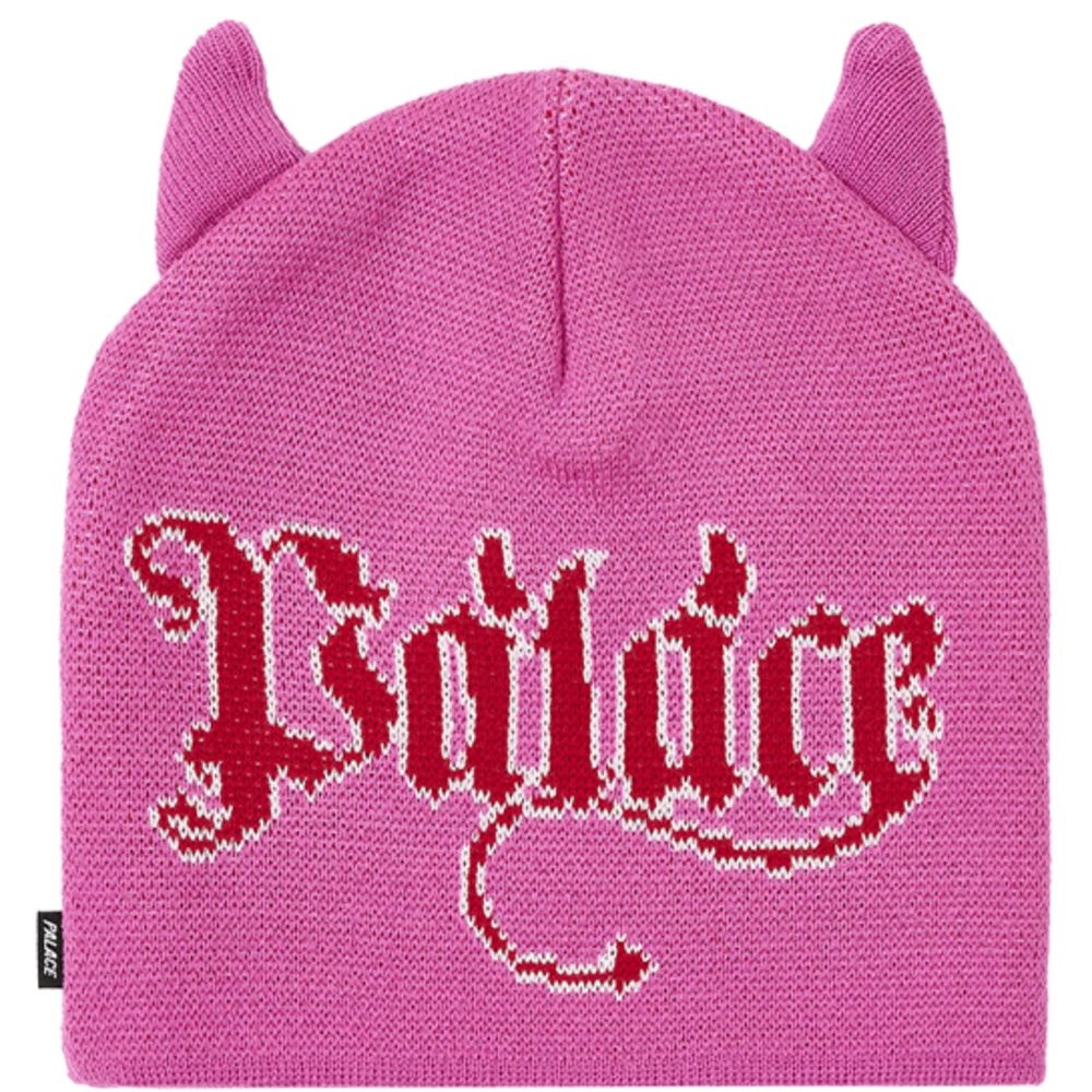 Thumbnail HORNY NEIN CUFF BEANIE SHOCK PINK one color