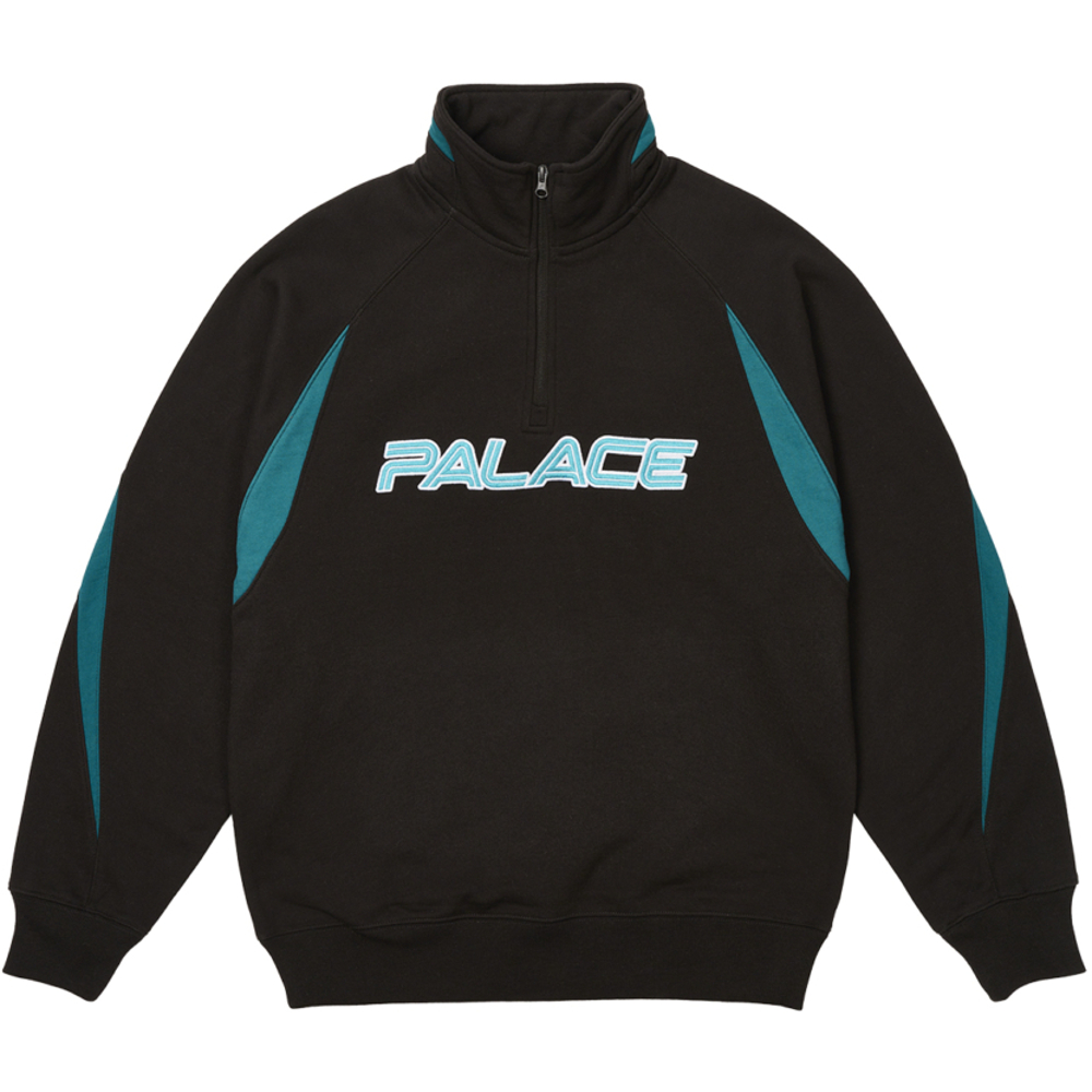 Thumbnail ISN'T IT 1/4 ZIP BLACK one color