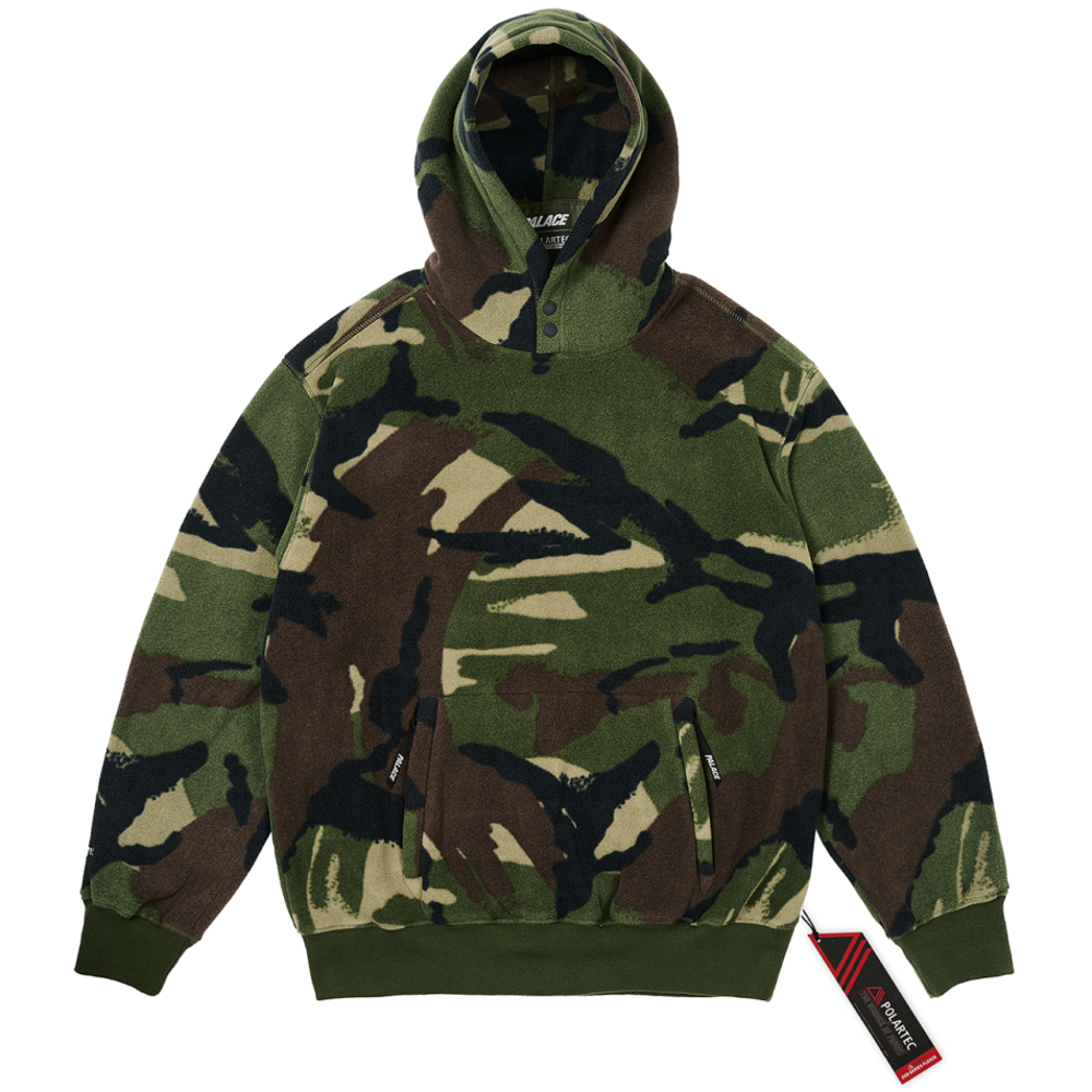 Thumbnail POLARTEC LAZER HOOD WOODLAND DPM one color