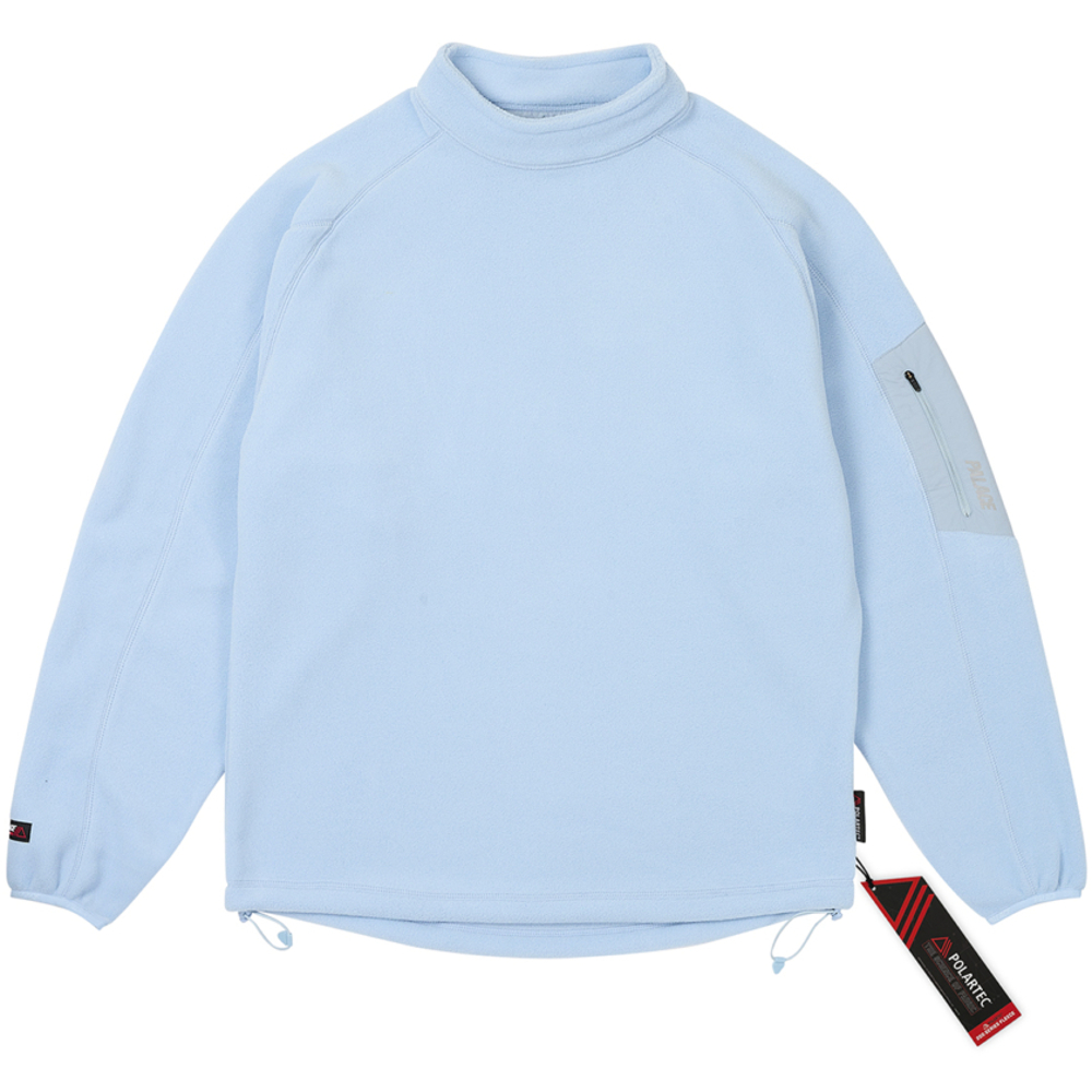 Thumbnail POLARTEC MOCK NECK LIGHT BLUE one color