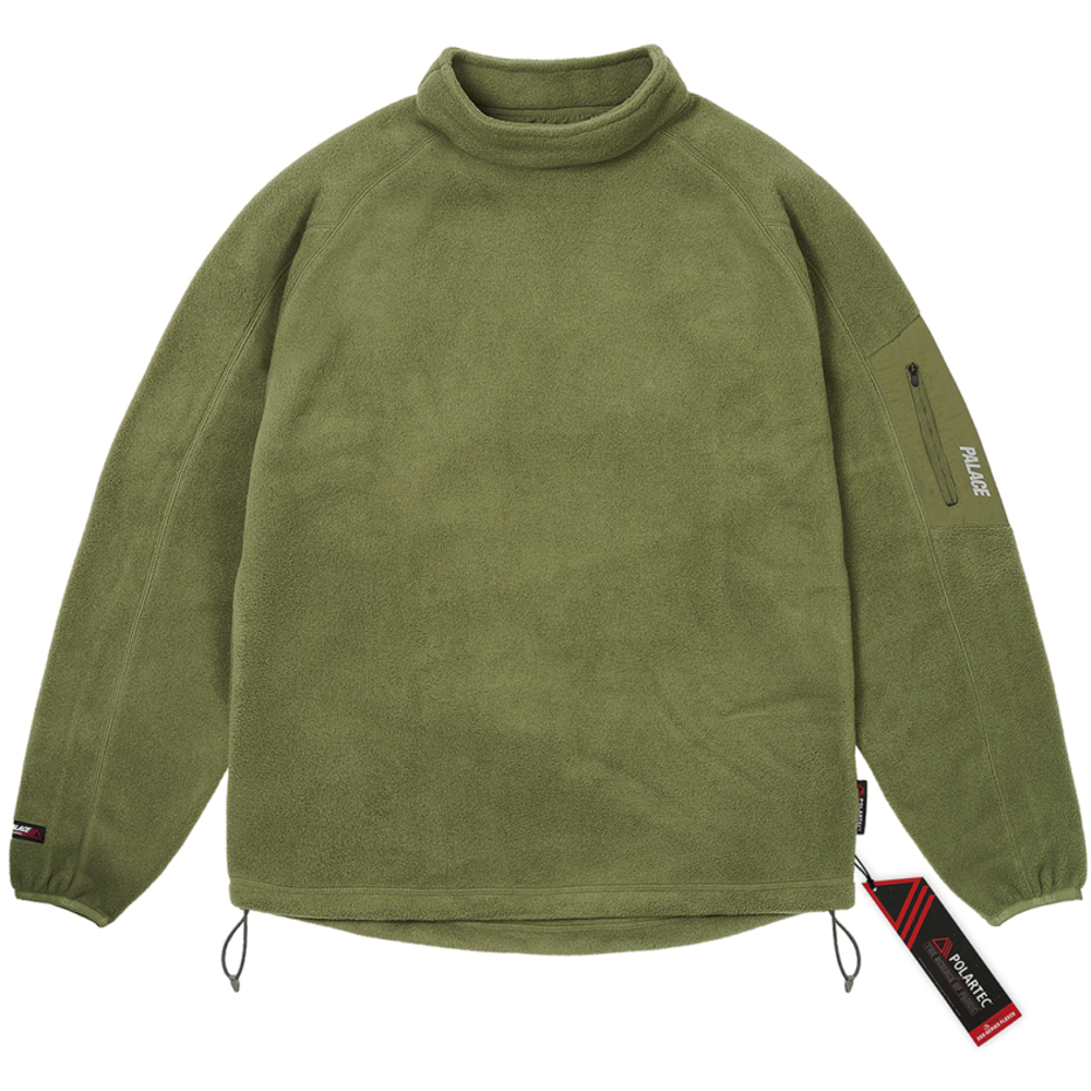 Thumbnail POLARTEC MOCK NECK THE DEEP GREEN one color