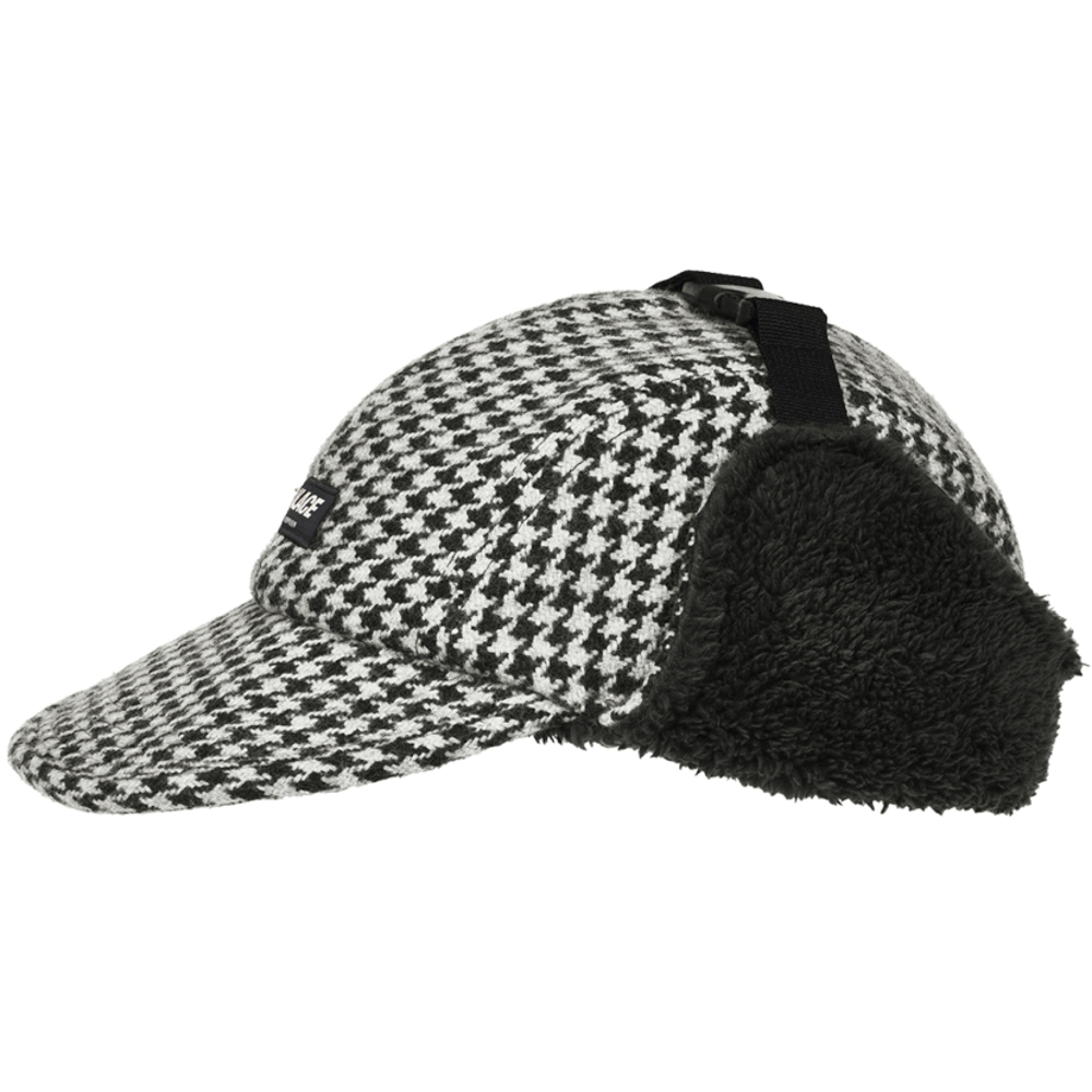 Thumbnail REVERSO EARFLAP 4-PANEL HOUNDSTOOTH WHITE one color