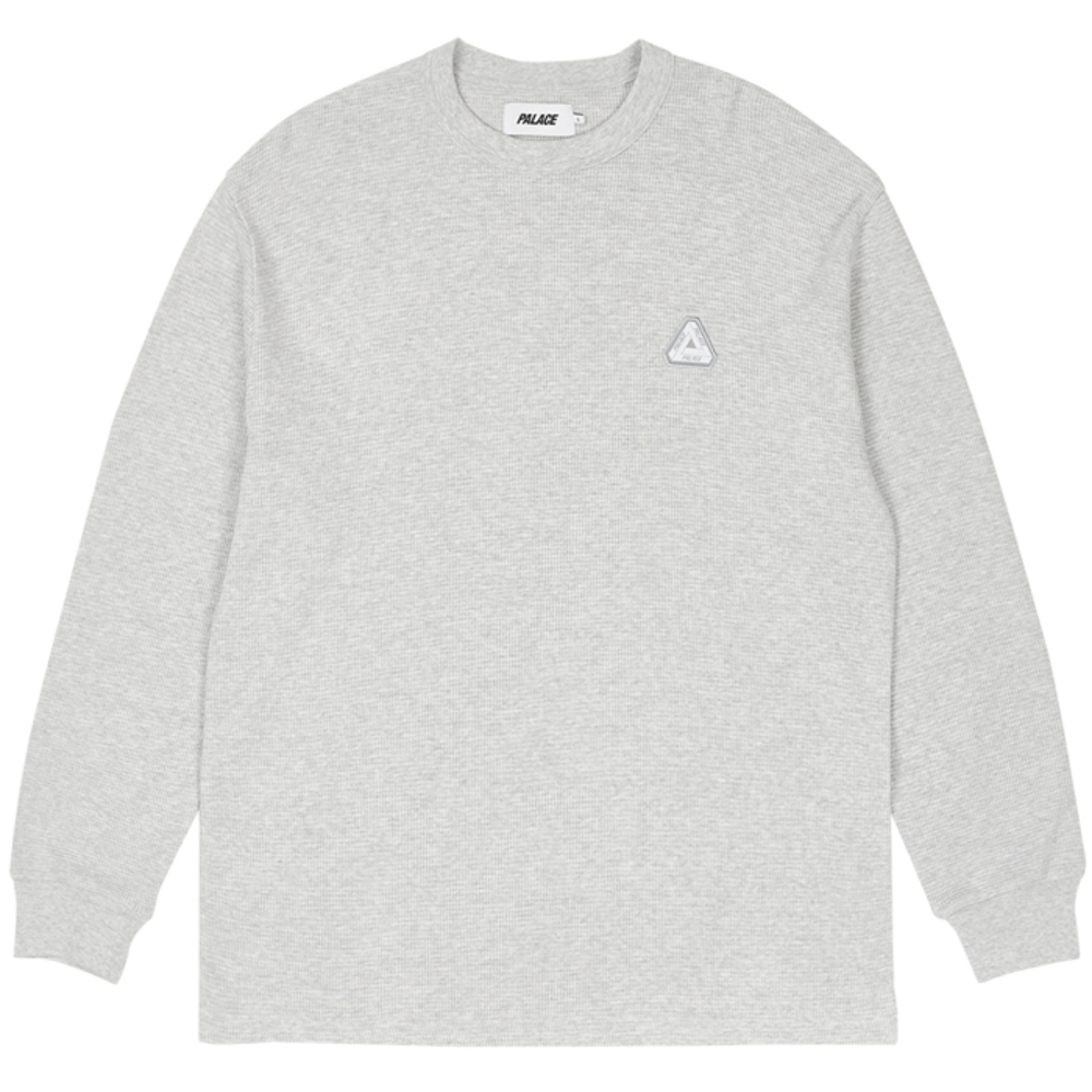 Thumbnail WAFFLE LONGSLEEVE GREY MARL one color