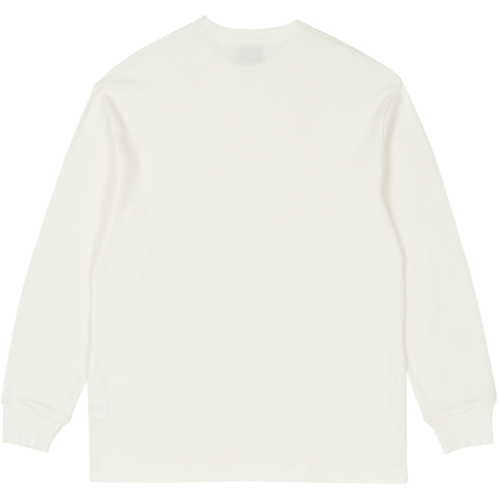 Thumbnail WAFFLE LONGSLEEVE WHITE one color