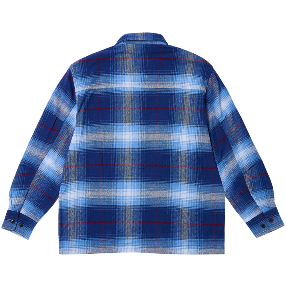 Thumbnail WORK SHIRT BLUE / RED one color