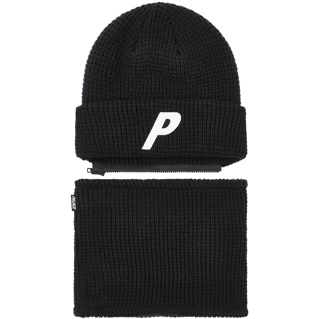 Thumbnail ZIP OFF FACEWARMER P BEANIE BLACK one color