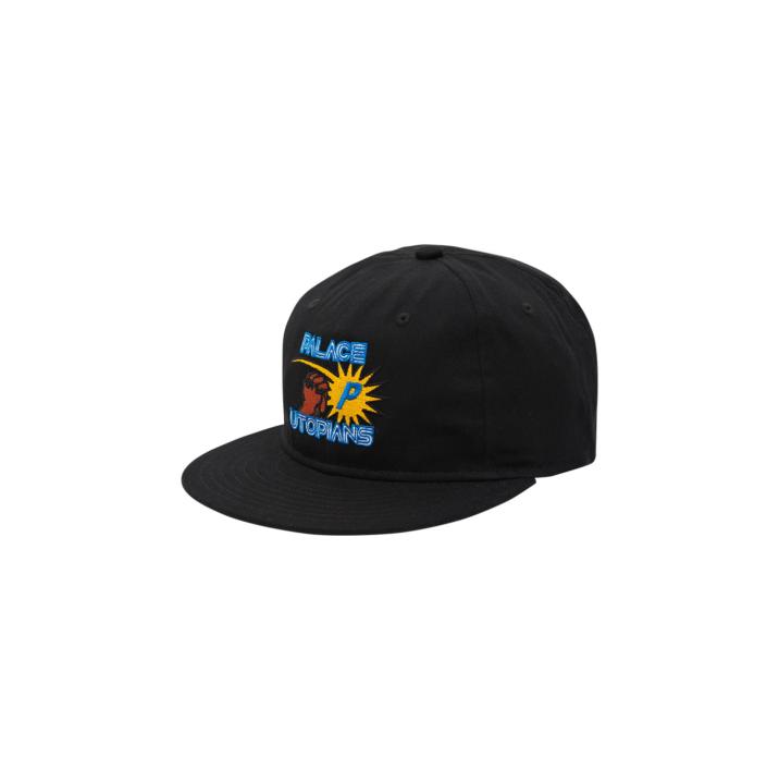 PALACE HANDY UTOPIANS 6-PANEL BLACK one color