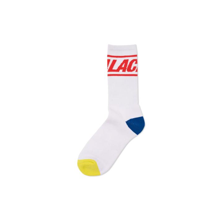 FONT SOCK WHITE one color