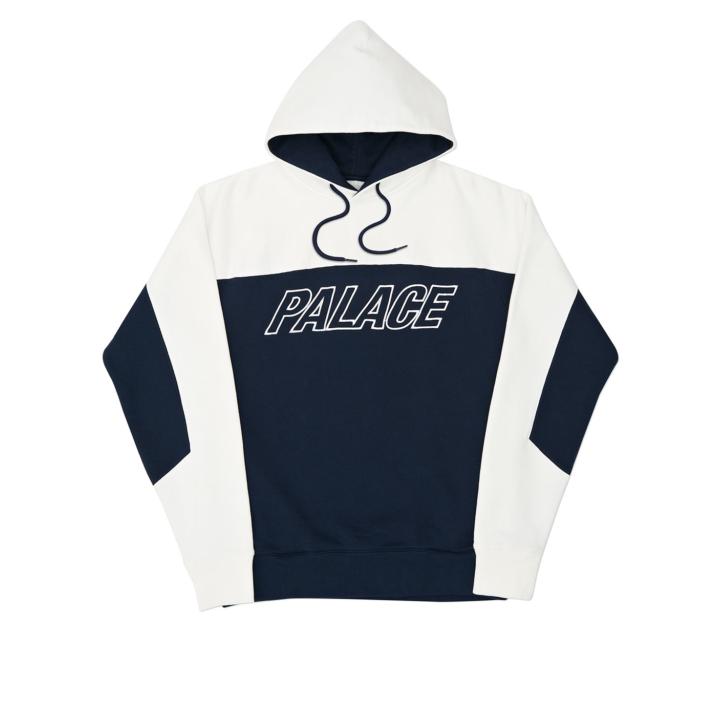 Thumbnail SPACE HOODIE WHITE / NAVY one color