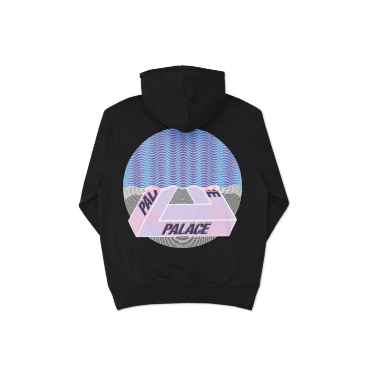 Palace tri shop curtain hoodie