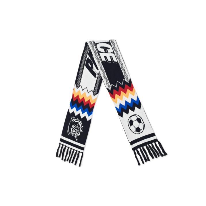 BULLDOG SCARF BLACK / WHITE one color