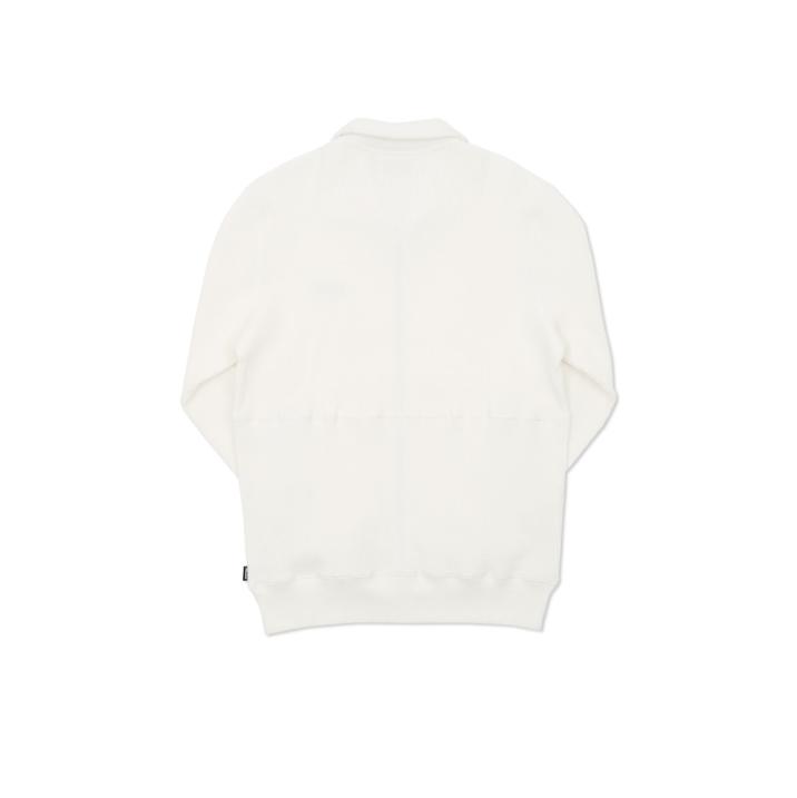 Thumbnail WAFFLED TRACK TOP WHITE one color