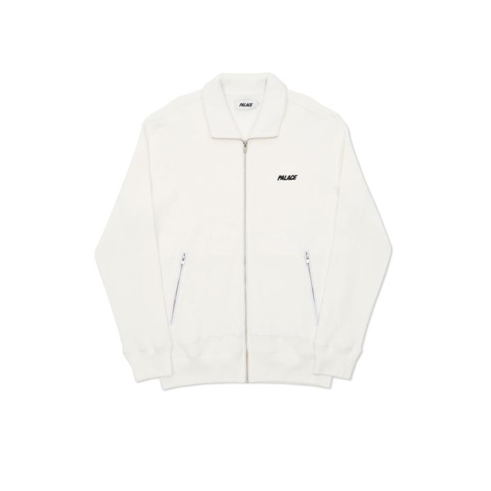 Thumbnail WAFFLED TRACK TOP WHITE one color