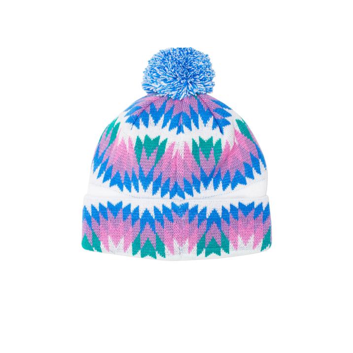 Thumbnail ZIG ZAG BEANIE WHITE one color