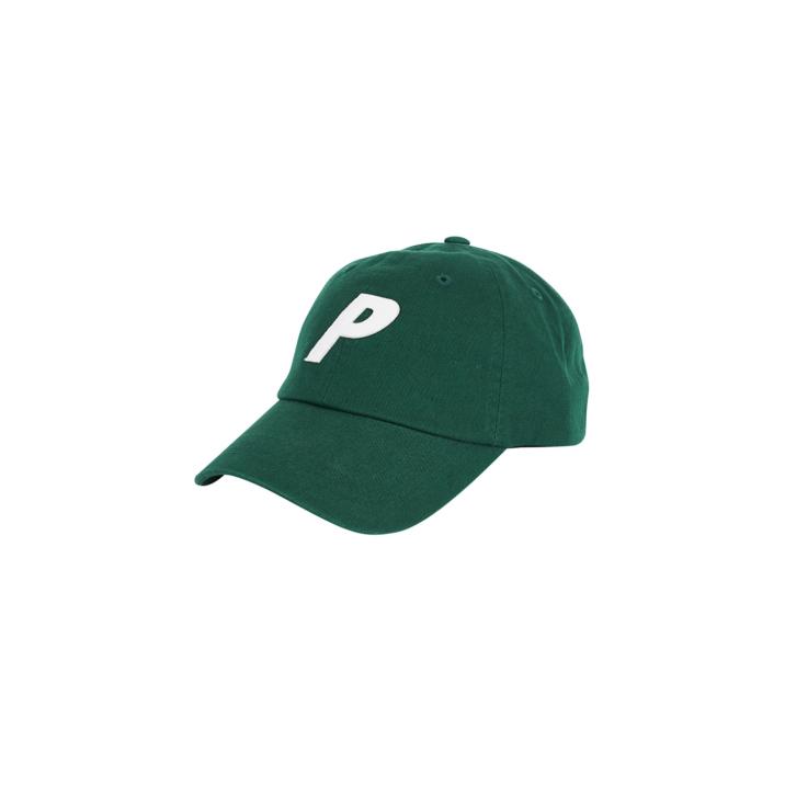 P 6-PANEL GREEN one color