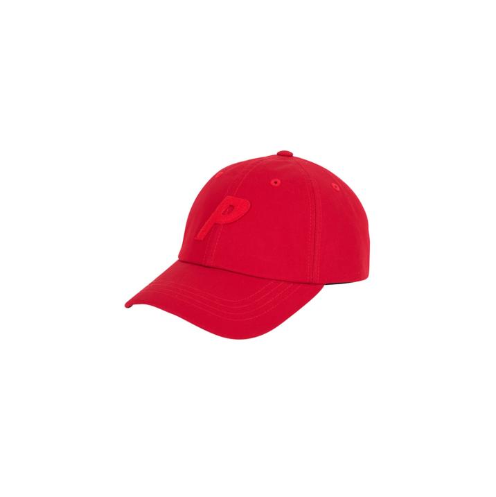 P 6-PANEL RED VENTILE one color