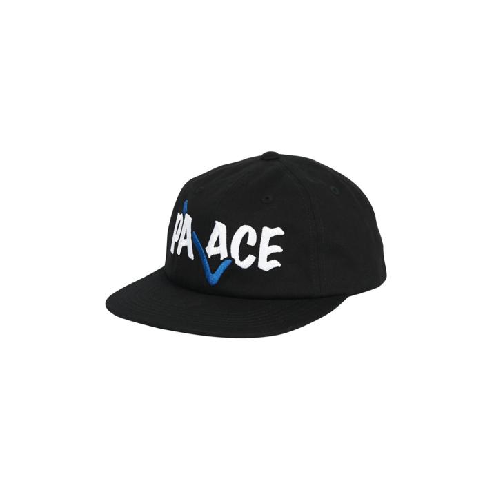 CORRECT 6-PANEL BLACK one color