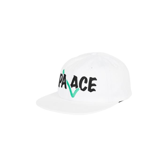 CORRECT 6-PANEL WHITE one color