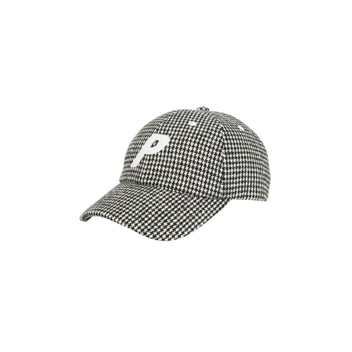 P 6-PANEL BLACK / WHITE HOUNDSTOOTH one color