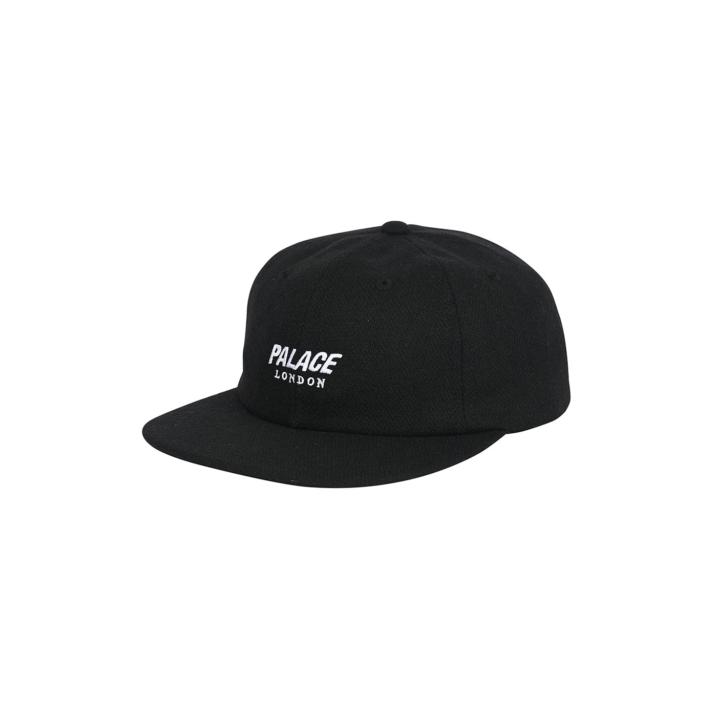 LDN 6-PANEL BLACK WOOL one color