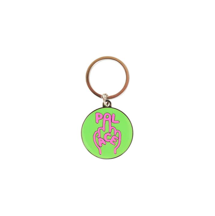 Thumbnail FINGER UP KEYRING NEON PINK / GREEN one color