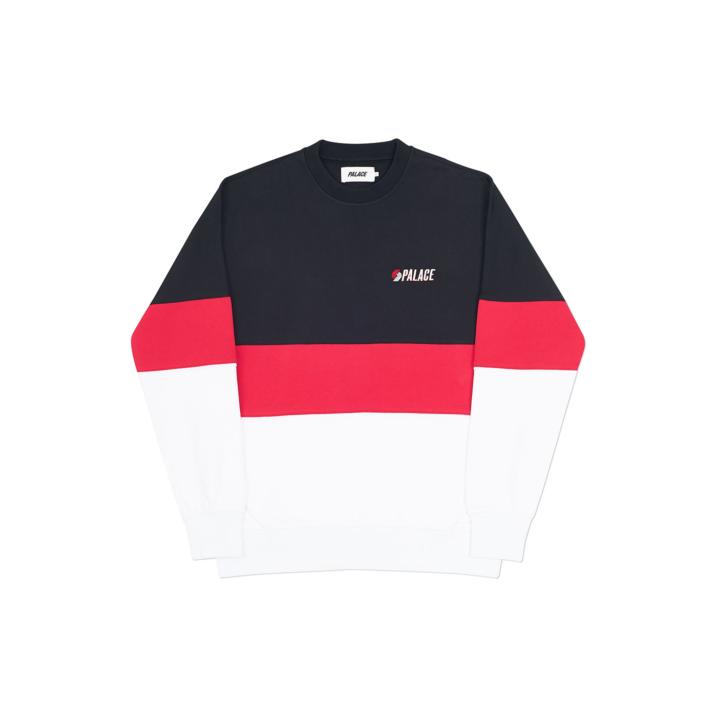 Thumbnail BLAZED DROP SHOULDER CREW BLACK / RED / WHITE one color