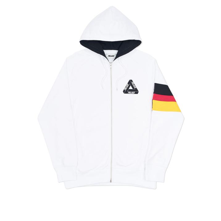 Thumbnail RAGU ZIP HOOD WHITE one color