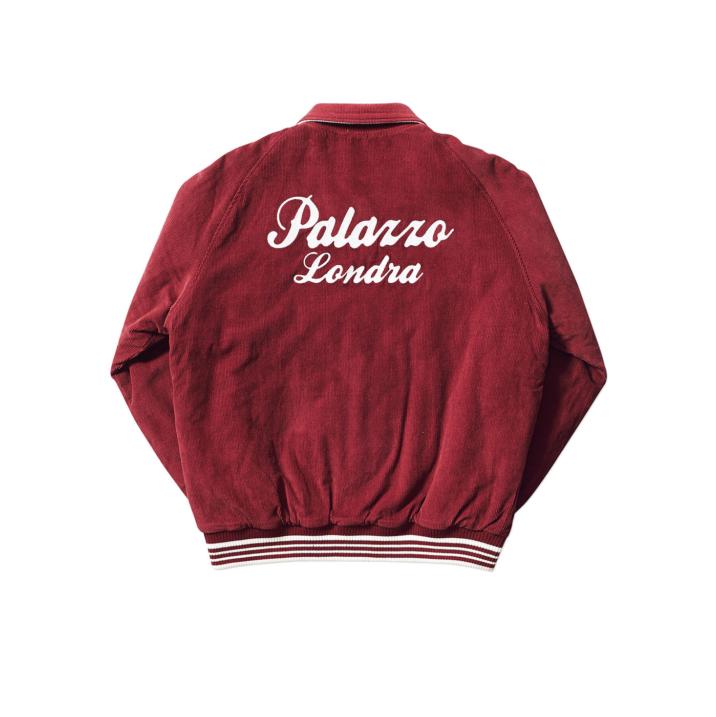 Thumbnail PALAZZO CORD BOMBER BURGUNDY one color