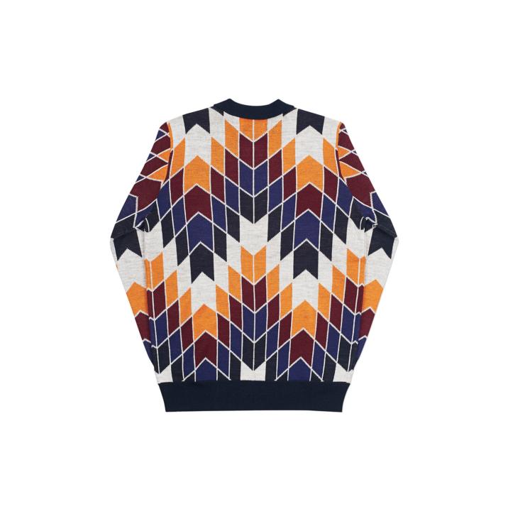 Thumbnail P-URKLE KNIT WHITE / NAVY / RED / ORANGE one color