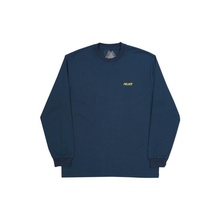 Thumbnail LINE STRIPE LONGSLEEVE NAVY one color