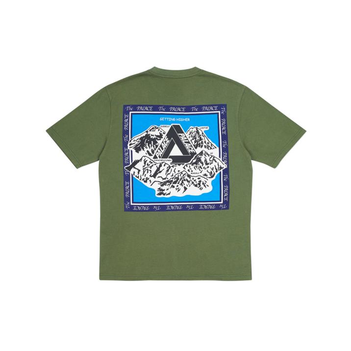 Thumbnail GETTING HIGHER T-SHIRT ARMY GREEN one color