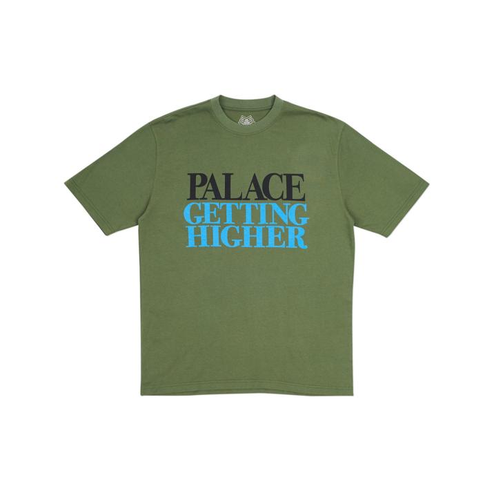 Thumbnail GETTING HIGHER T-SHIRT ARMY GREEN one color