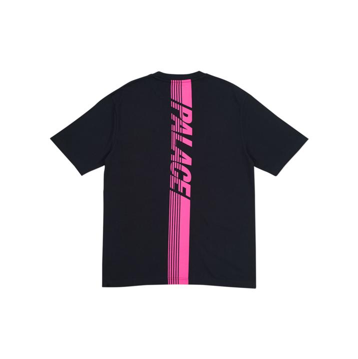 Thumbnail LINE STRIPE T-SHIRT BLACK one color