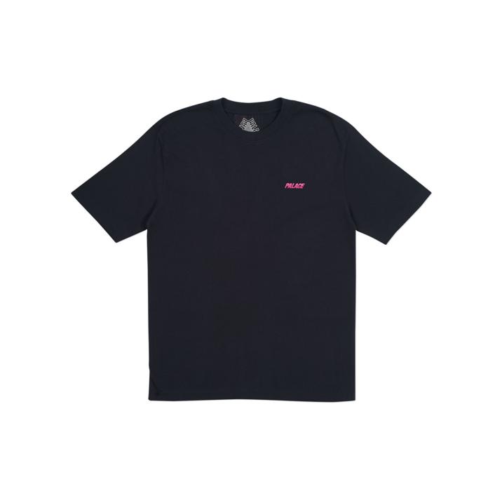 Thumbnail LINE STRIPE T-SHIRT BLACK one color