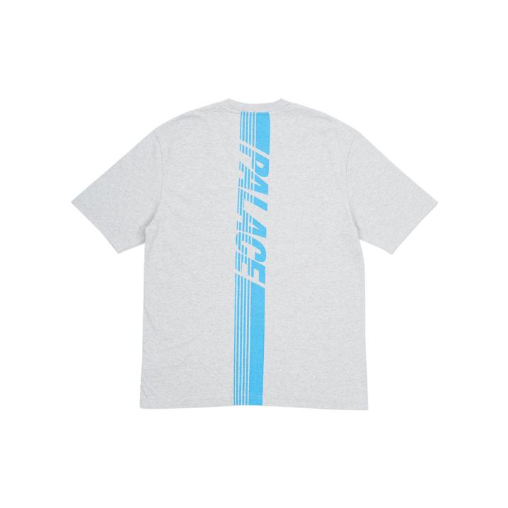 Thumbnail LINE STRIPE T-SHIRT GREY MARL one color