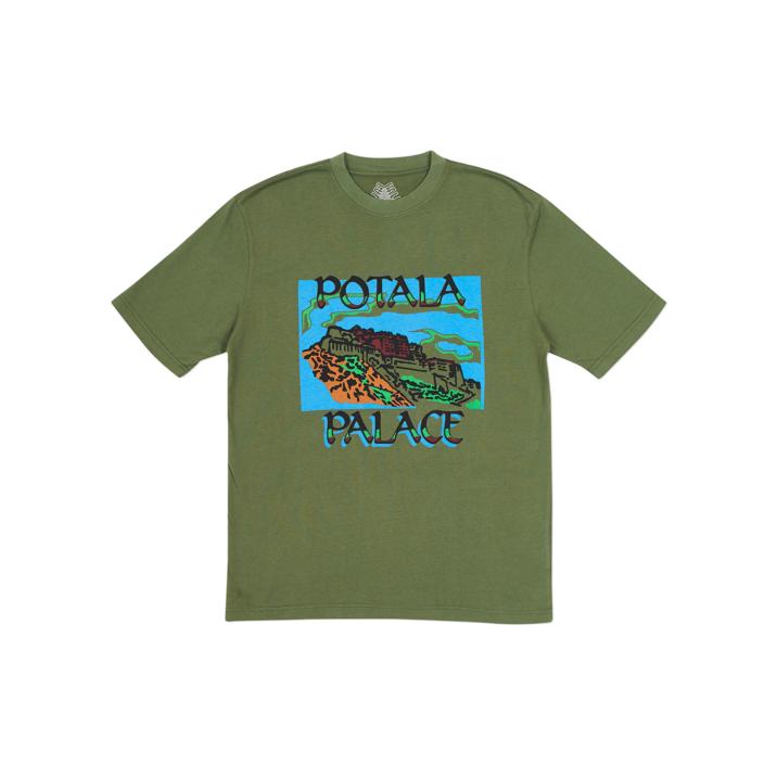 POT PALACE T-SHIRT ARMY GREEN one color