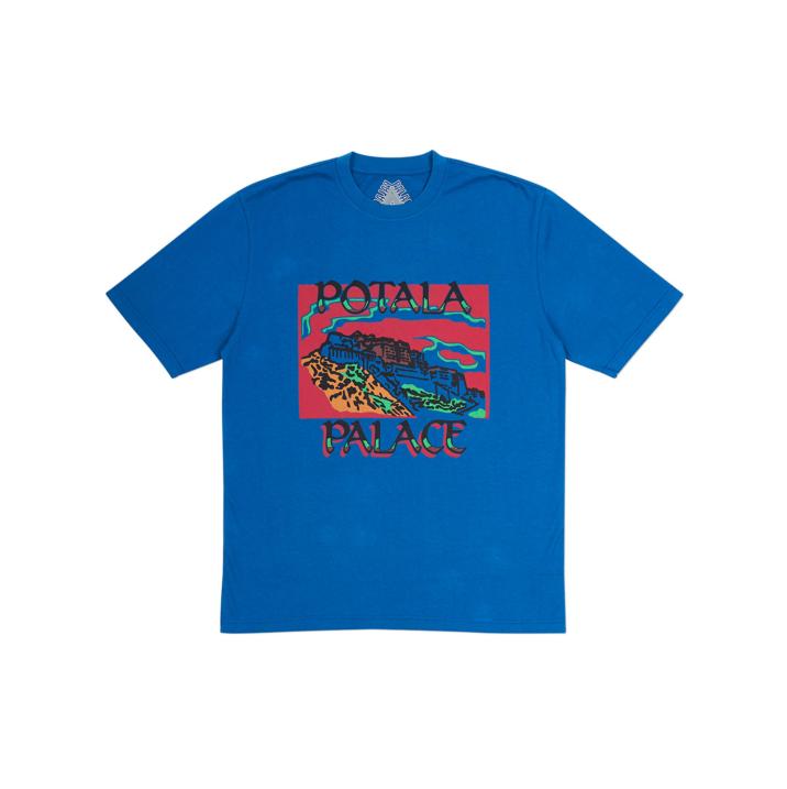 POT PALACE T-SHIRT BLUE one color