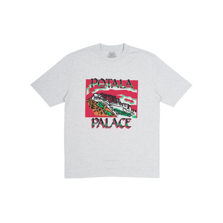 POT PALACE T-SHIRT GREY MARL one color