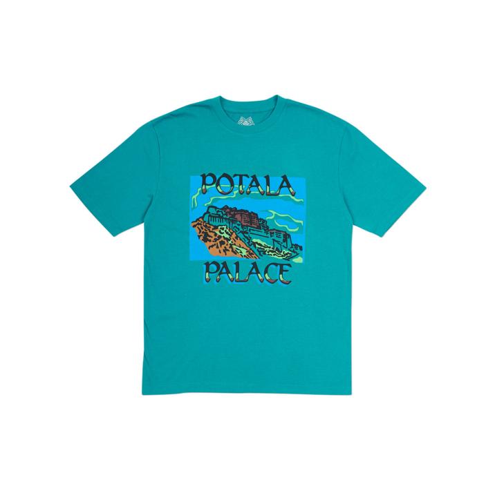 POT PALACE T-SHIRT SEA GREEN one color