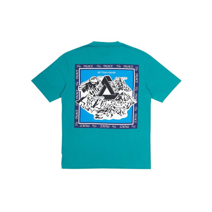 Thumbnail GETTING HIGHER T-SHIRT SEA GREEN one color