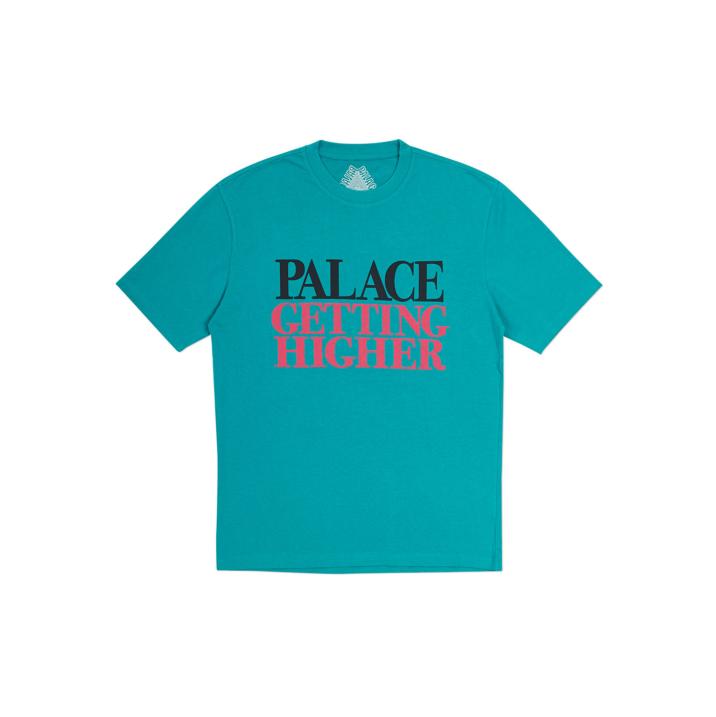 Thumbnail GETTING HIGHER T-SHIRT SEA GREEN one color