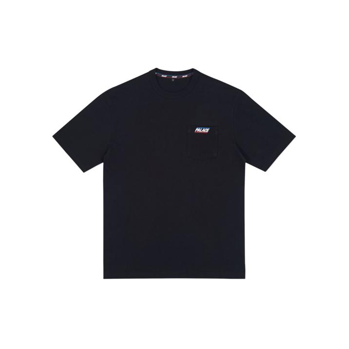 BASICALLY A POCKET T-SHIRT BLACK one color