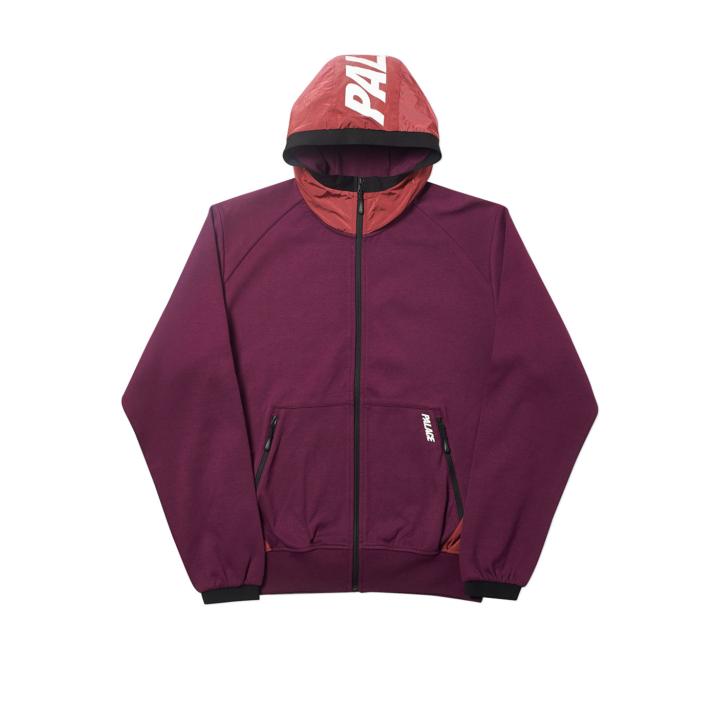 Thumbnail RE-SPONDER TECH ZIP HOOD BURGUNDY one color