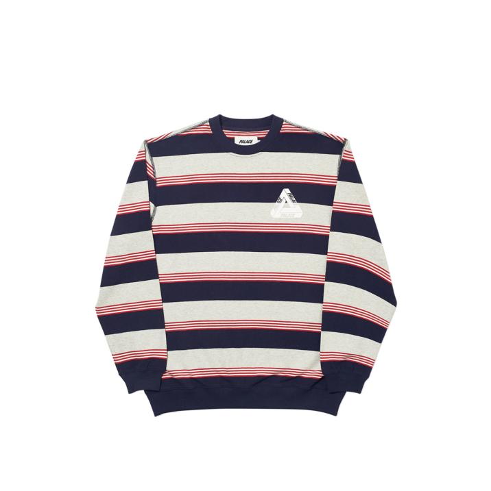 Thumbnail RIBBED FOR PLEASURE CREW MARL / RED / NAVY one color