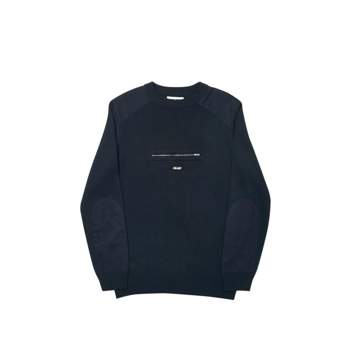 Thumbnail QUART ZIP KNIT NAVY one color