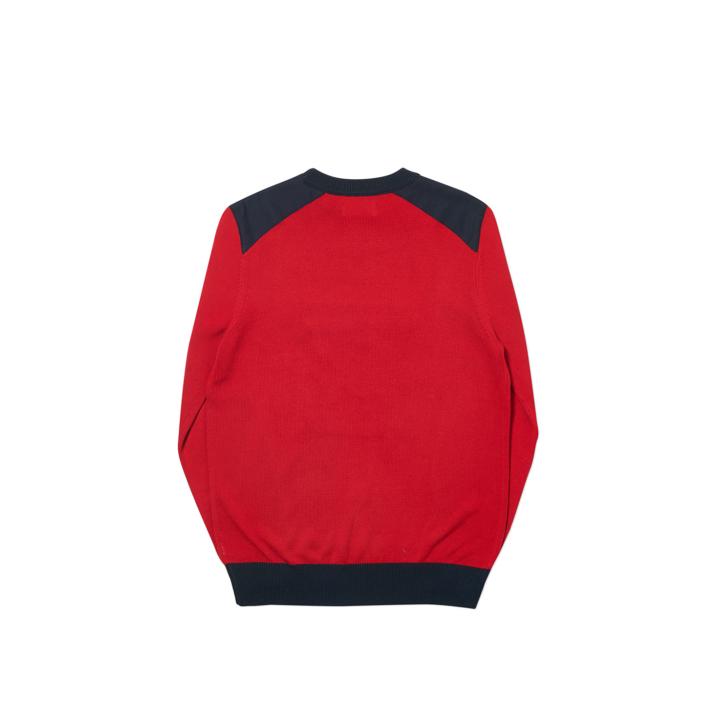 Thumbnail QUART ZIP KNIT RED one color