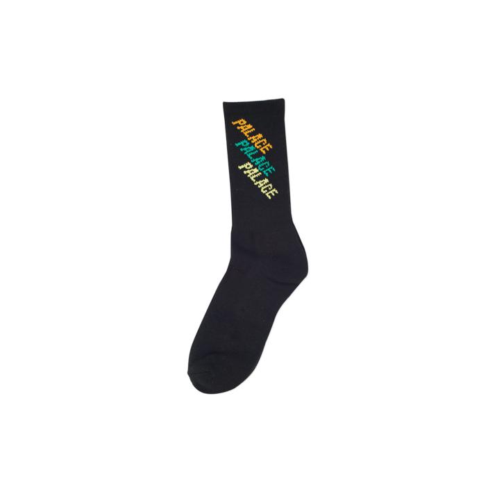 Thumbnail REPEAT FONT SOCK BLACK one color