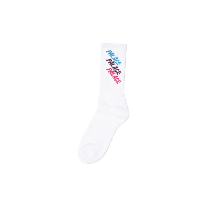 Thumbnail REPEAT FONT SOCK WHITE one color