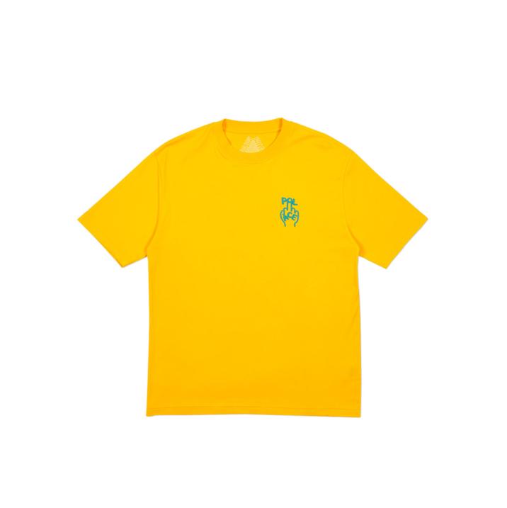 FINGER UP T-SHIRT YELLOW one color